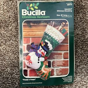 Brand: Bucilla | Christmas Stitchery Stocking Kit